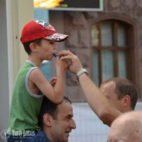 Football is enjoyed by adults and children