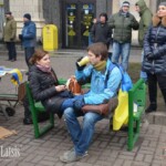 Euro maidan. Street photo