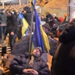 A self-defense fighter rests