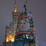 Christmas tree during Euromaidan