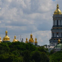 The Great Lavra Bell Tower or the Great Belfry.